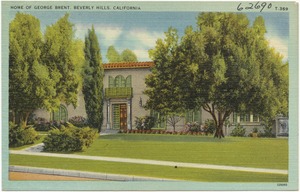 Home of George Brent, Beverly Hills, California