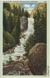 Vernal Falls, Yosemite National Park, California