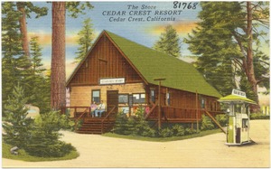 The Store, Cedar Crest Resort, Cedar Crest, California