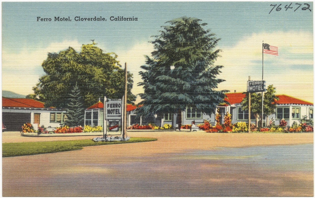 Ferro Motel, Cloverdale, California