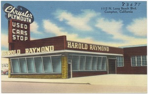 Harold Raymond, 1112 N. Long Beach Blvd., Compton, California