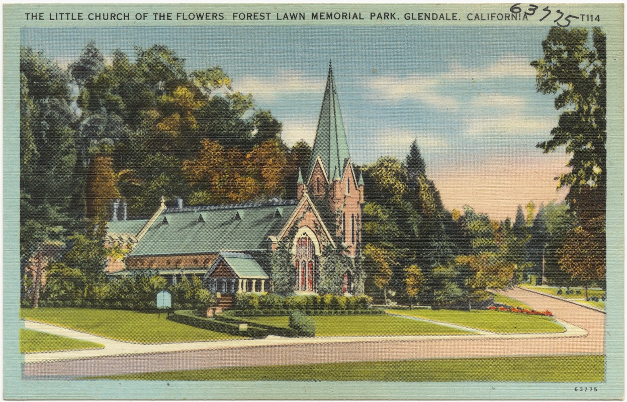 The Little Church of the Flowers, Forest Lawn Memorial Park, Glendale, California