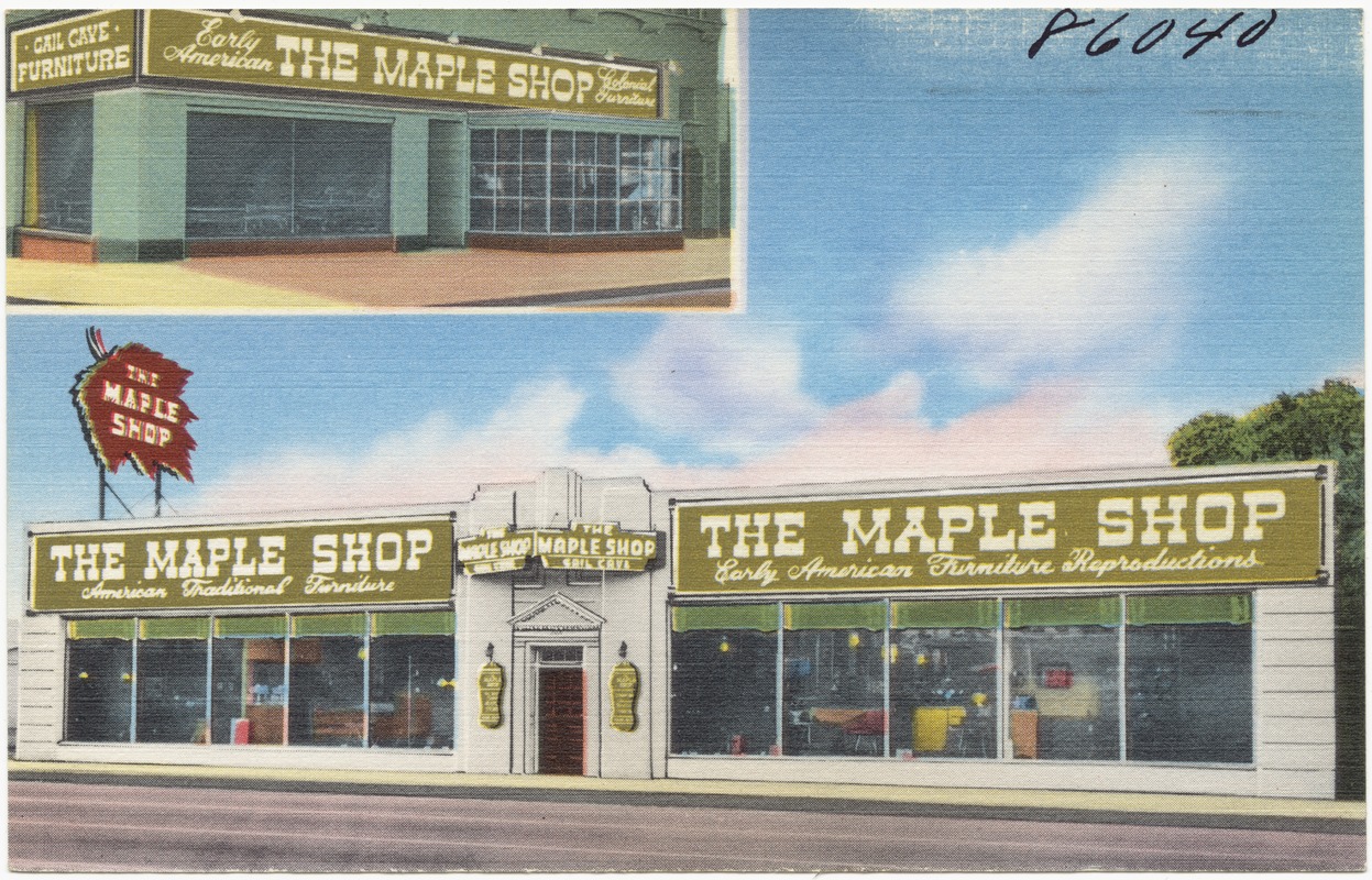 The Maple Shop, early American furniture reproductions