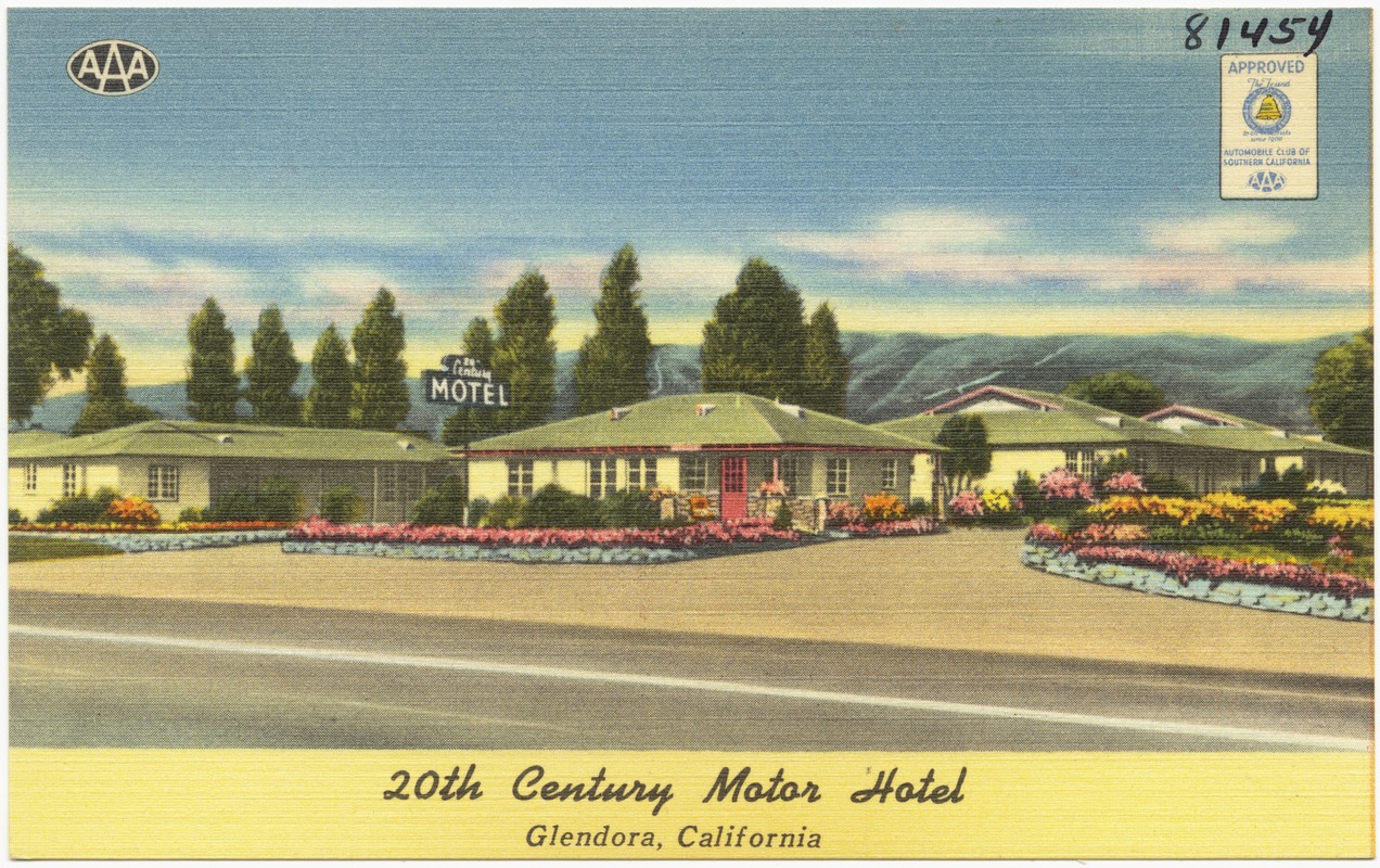 20th Century Motor Hotel, Glendora, California