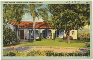Home of Don Ameche, North Hollywood, Calif.