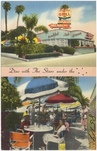 Palms Grill, dine with the stars under the stars