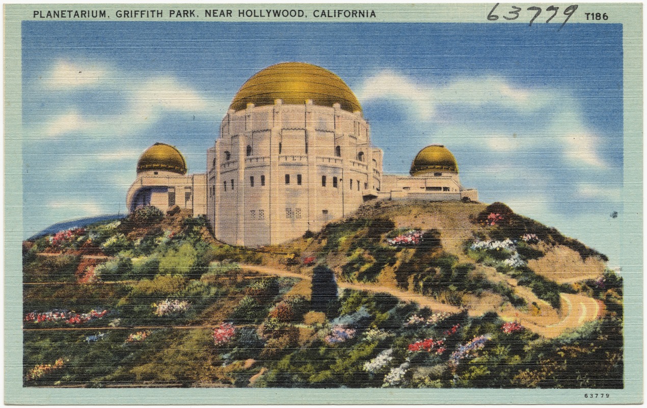Planetarium, Griffith Park, near Hollywood, California
