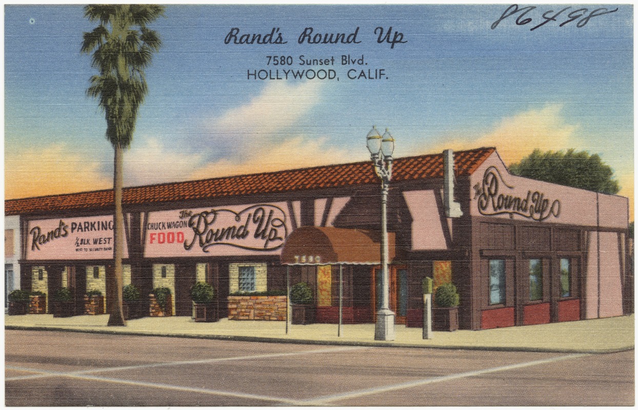 Rand's Round Up, 7580 Sunset Blvd., Hollywood, Calif.