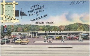 Jiffy Car Wash, Gas & Oil at this location, 1530 North Hillhurst