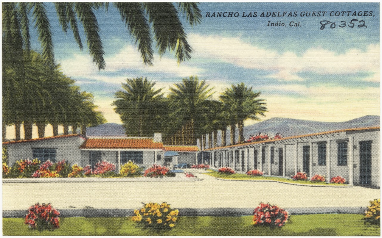 Rancho Las Adelfas guest cottages, Indio, Cal.