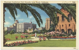 Municipal auditorium park grounds, Long Beach, California