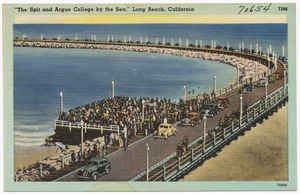 "The spit and argue college by the sea," Long beach, California