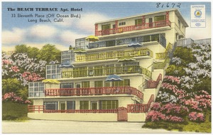 The Beach Terrace Apt. Hotel, 33 Eleventh Place (Off Ocean Blvd.), Long Beach, Calif.