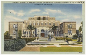 Edward L. Doheny Jr. Memorial Library, University of Southern California, Los Angeles, California