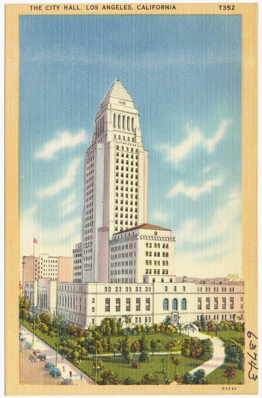 The City Hall, Los Angeles, California