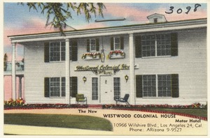 The New Westwood Colonial House Motor Hotel