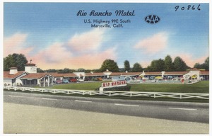 Rio Rancho Motel, U.S. Highway 99E South, Marysville, Calif.