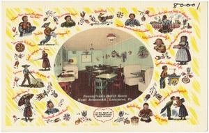 Pennsylvania Dutch Room, Hotel Brunswick, Lancaster, Pa.