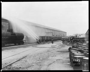 Fire department test, 1919