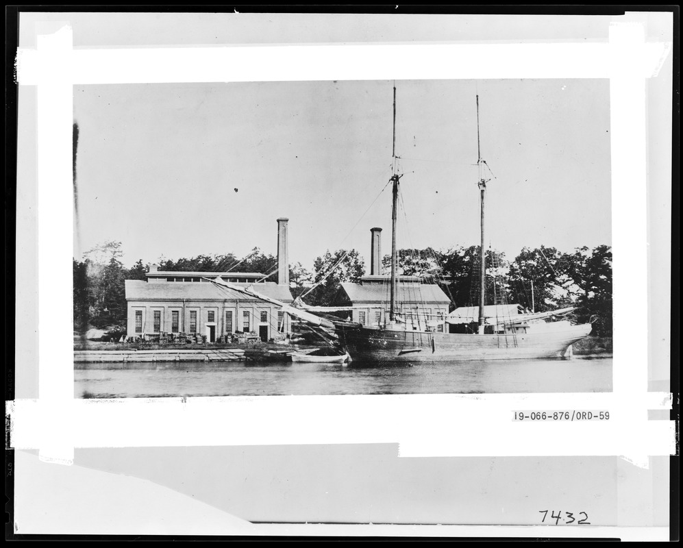 Copy of ship at Drydock, WA 1850