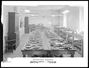 Macrographic laboratory, inspection room