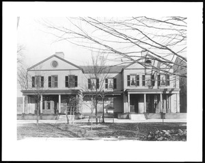 Officers' quarters west, with porches