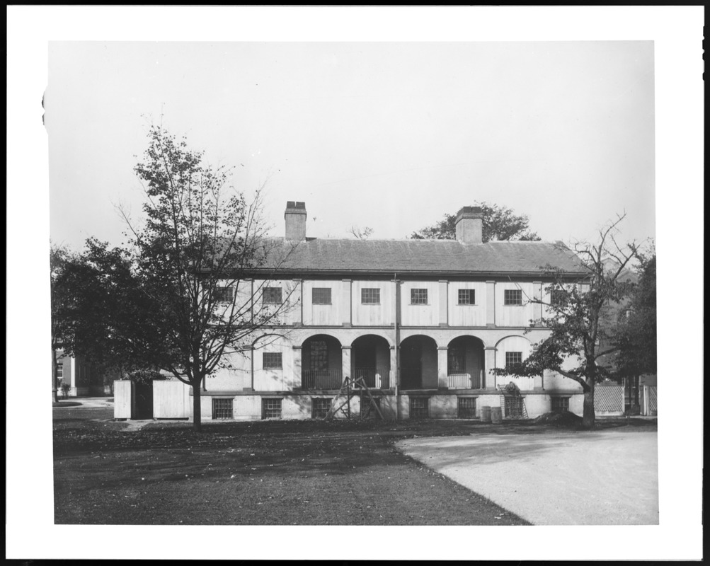 Barracks, razed 1908