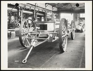 Vickers assembly of 8" howitzer platform wagon