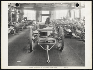 Vickers assembly of 8" howitzer platform wagon