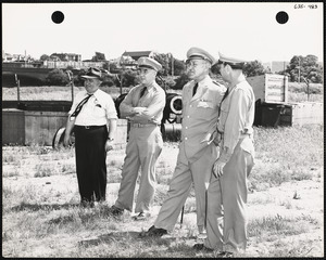 Officers in field