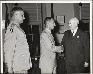 Col. Mesick with Dr. Lester