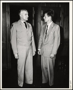 John F. Kennedy and Col. Mesick