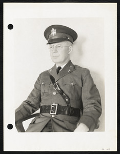 Portrait of military officer