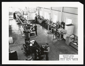 General view of physical testing laboratory