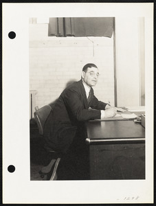 Man at desk