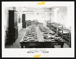 Macrographic laboratory, inspection room