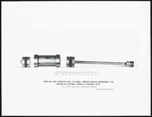 Open end high strength steel cylinder