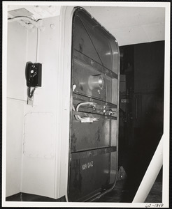 View of reactor door