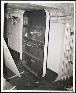 View of reactor door