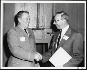 Two men shaking hands