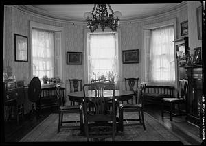 Northey House, Salem: interior, dining room