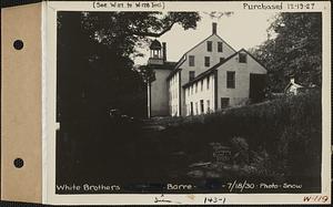 White Brothers Co., mill, Barre, Mass., Jul. 18, 1930