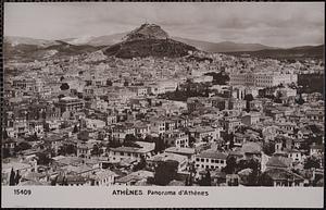 Athènes. Panorama d'Athènes