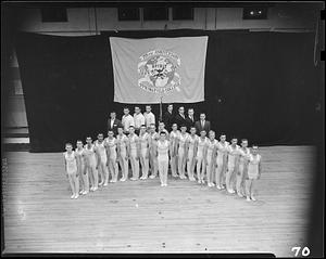 The Springfield College Gymnastics Team