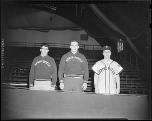 Three Springfield College sports managers