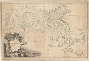 Map of Massachusetts proper