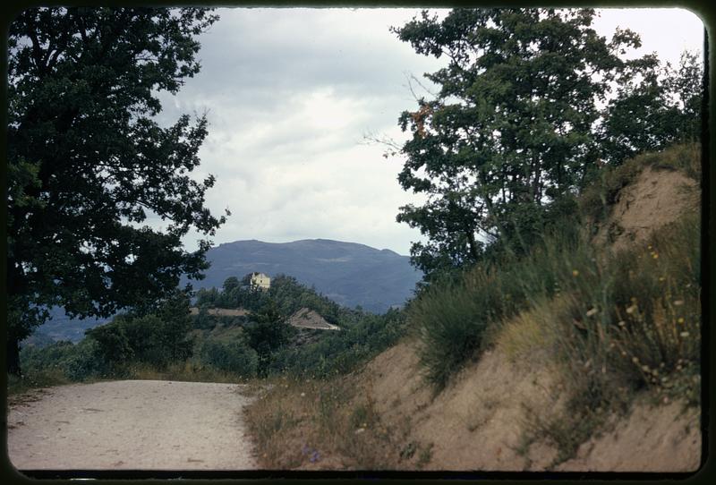 View of Santuario della Madonna di Vallisbona, Roccasicura, Italy