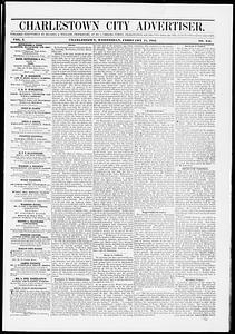 Charlestown City Advertiser, February 11, 1852