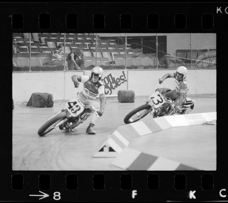 Motorcycle races at Boston Garden, Boston