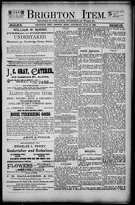 The Brighton Item, July 30, 1892